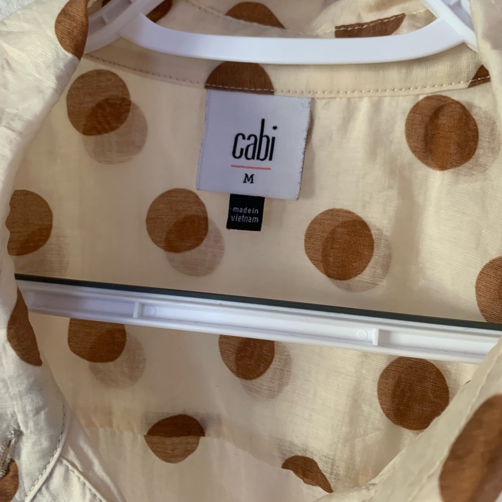 Cabi Polka Dot Blouse